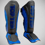 Top Ten Dragon Shin and Instep Guard Black/Blue