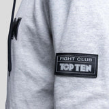 Top Ten Fight Club Hoodie Grey