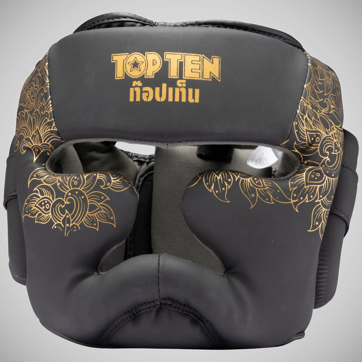 Top Ten Nong Han Head Guard Black/Gold