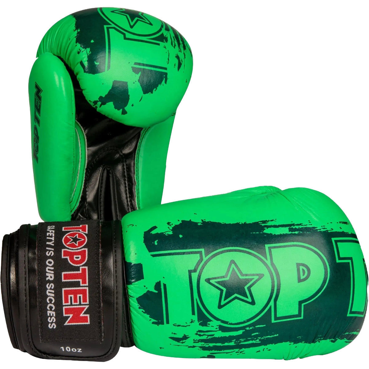 Top Ten Power Ink Boxing Gloves Green