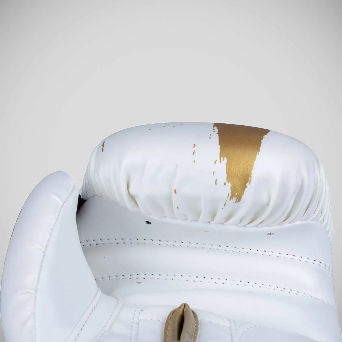 Top Ten Power Ink Golden Star Boxing Gloves White/Gold