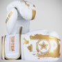 Top Ten Power Ink Golden Star Boxing Gloves White/Gold