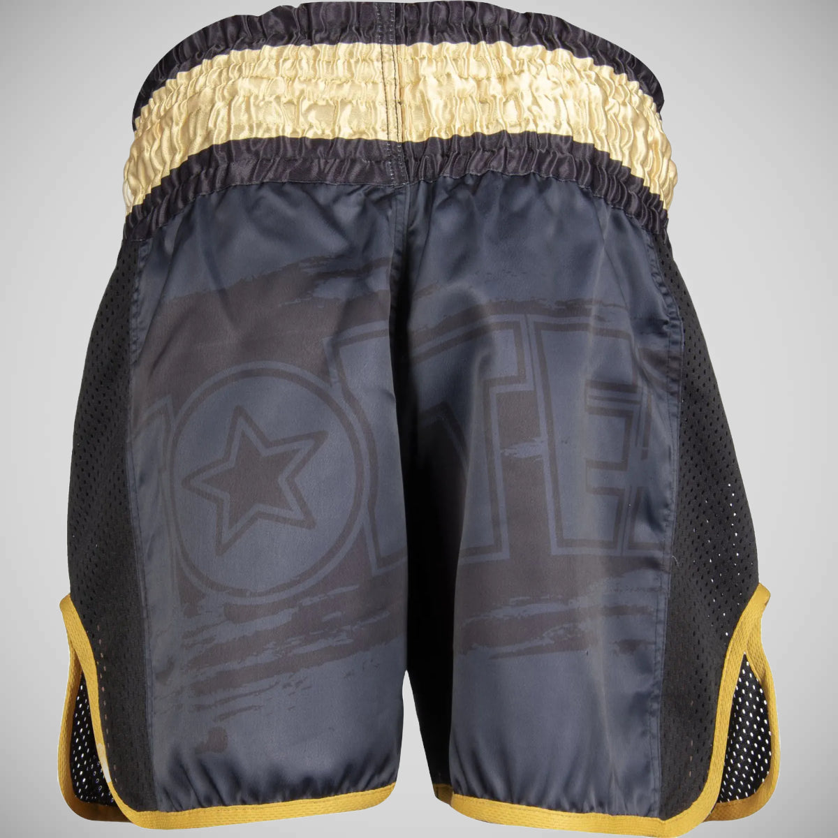 Top Ten Power Ink Kickboxing Shorts Black/Gold