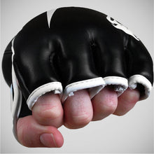 Black/White Venum Challenger MMA Fight Gloves