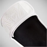 White/White Venum Elite Shin Guards