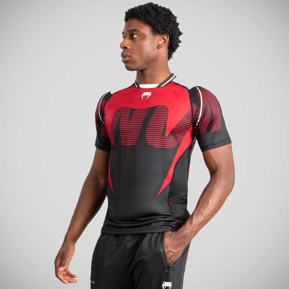 Venum Adrenaline Dry Tech T-Shirt Black/Red