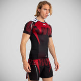 Venum Adrenaline Short Sleeve Rash Guard Black/Red