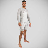 Venum Attack Long Sleeve Rash Guard Sand