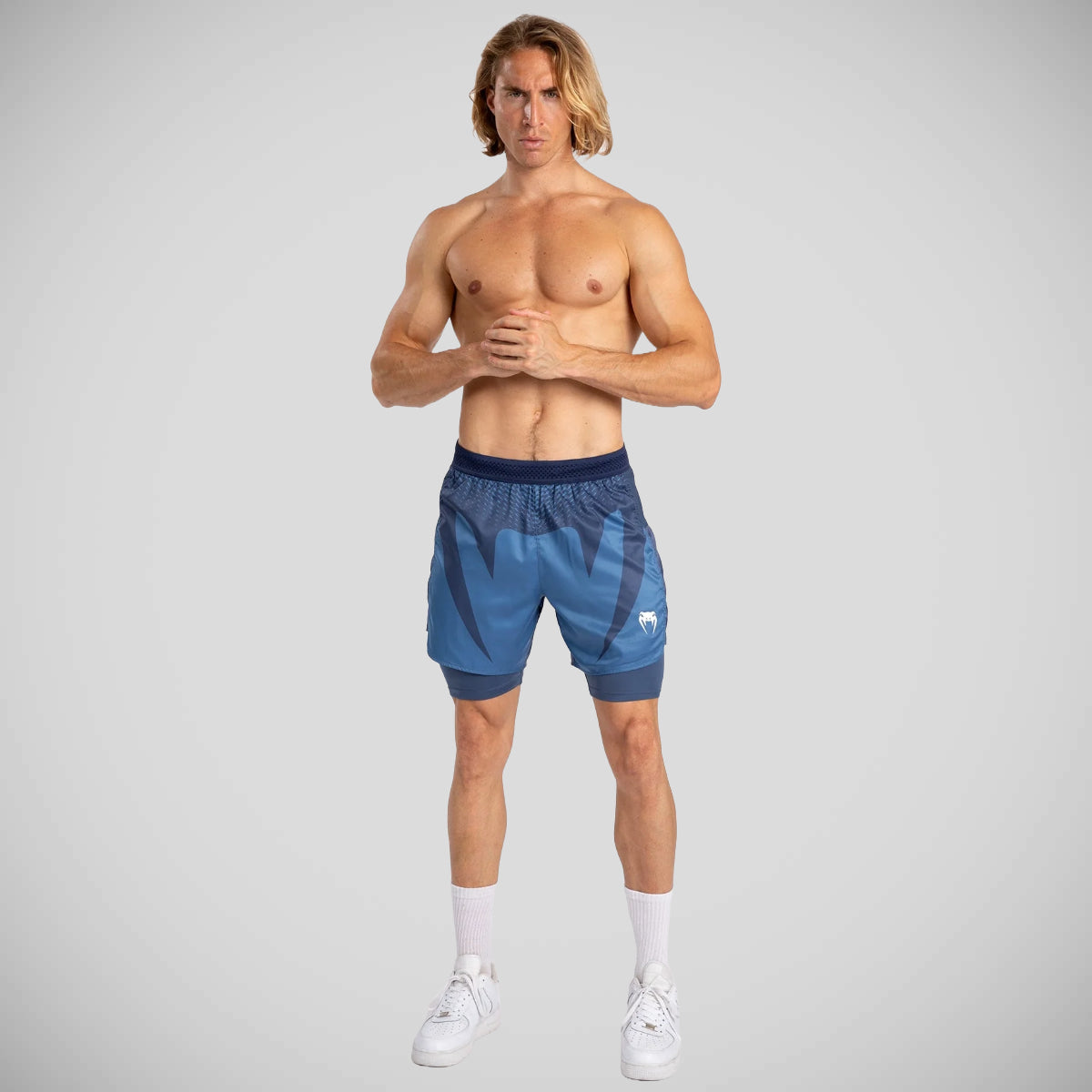 Venum Attack Fight Shorts Navy