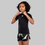 Venum Contender Kids Short Sleeve Rash Guard Black