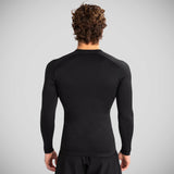 Venum Contender Long Sleeve Rash Guard Black/White