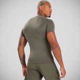 Venum Contender Short Sleeve Rash Guard Khaki