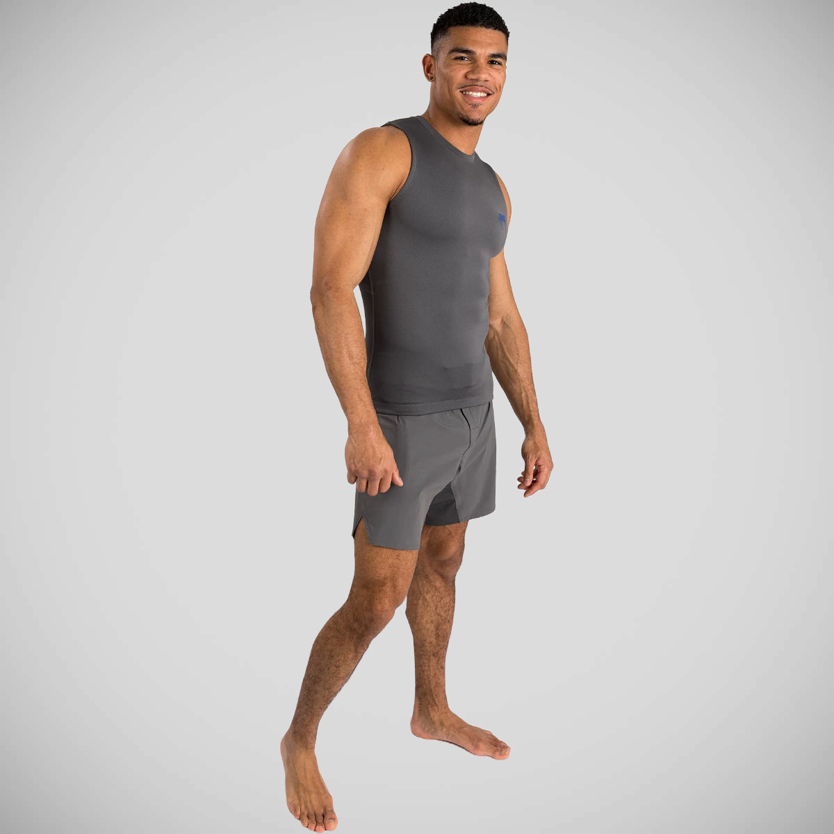 Venum Contender Sleeveless Rash Guard Grey