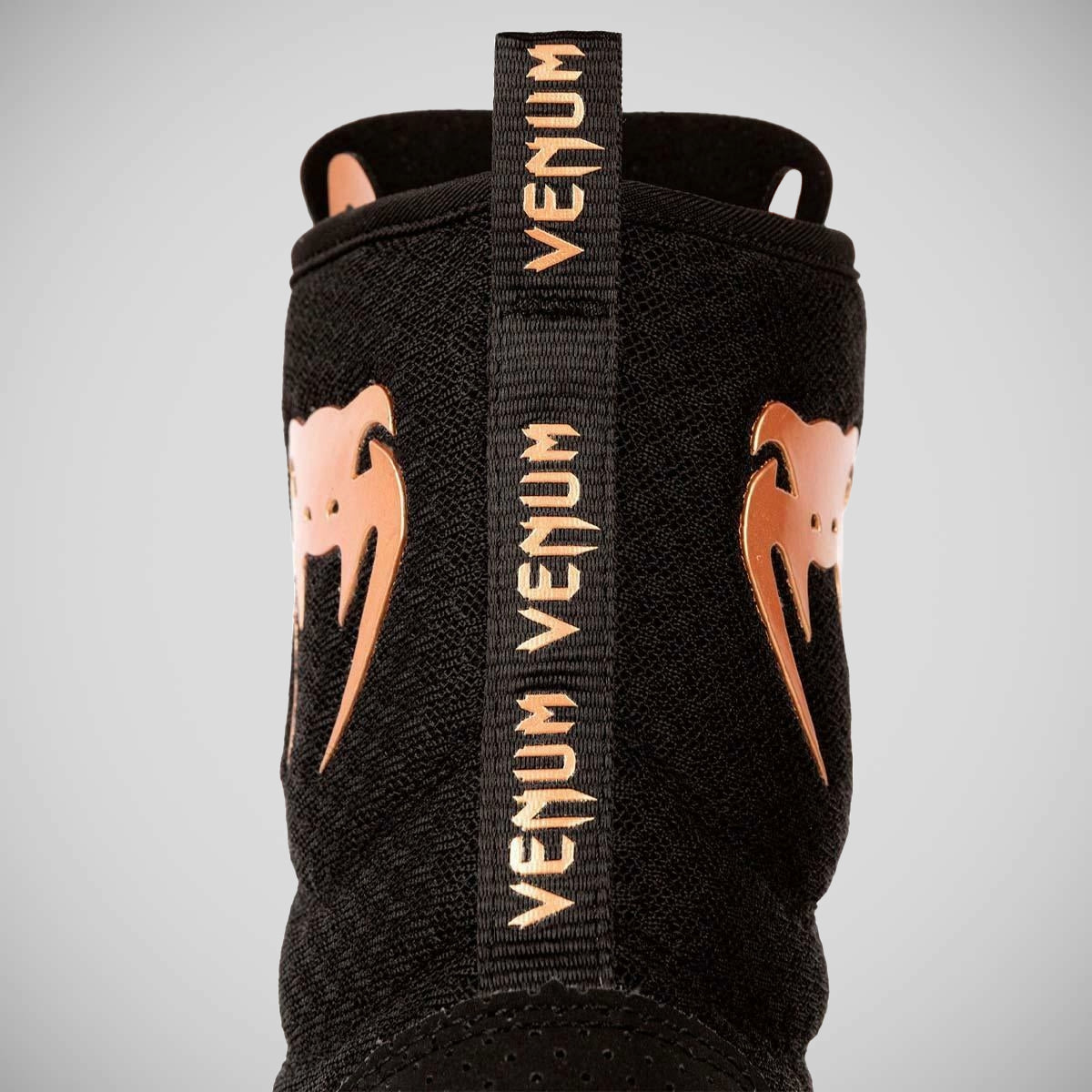 Venum Elite Boxing Shoes Black/Bronze