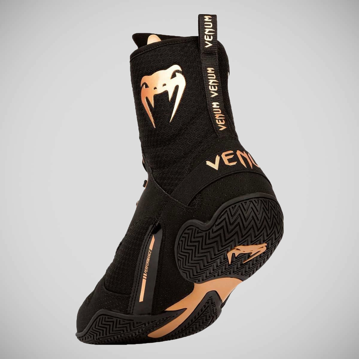 Venum Elite Boxing Shoes Black/Bronze