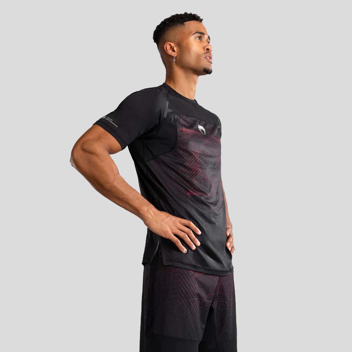 Venum G-Fit Air Dry Tech T-Shirt Black/Red