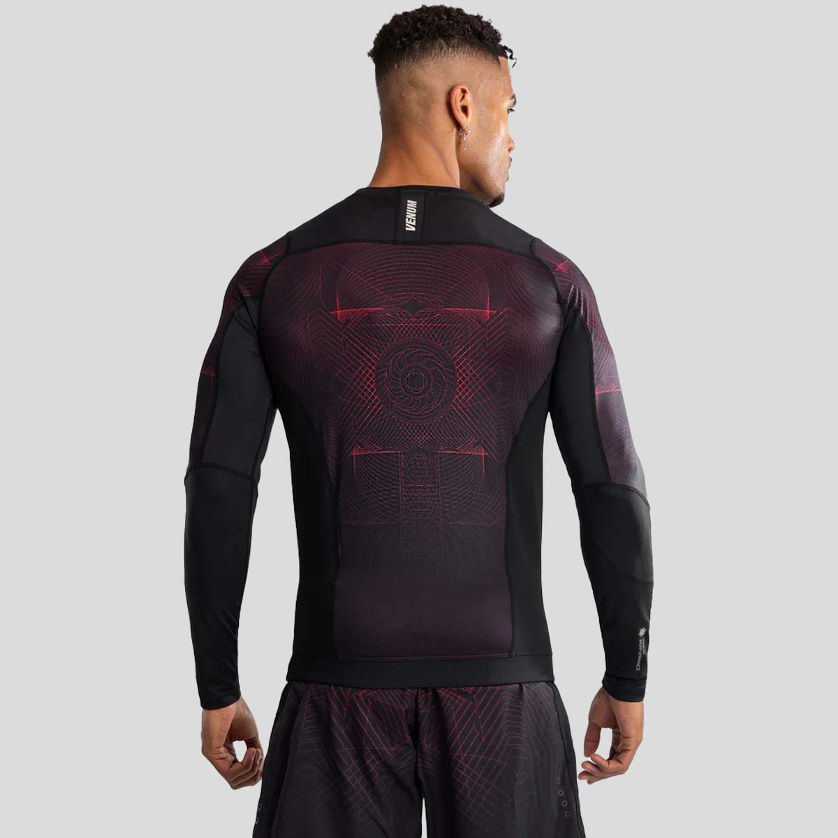 Venum G-Fit Air Long Sleeve Rash Guard Black/Red