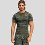 Venum G-Fit Air Short Sleeve Rash Guard Army Camo