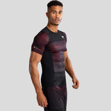 Venum G-Fit Air Short Sleeve Rash Guard Black/Red