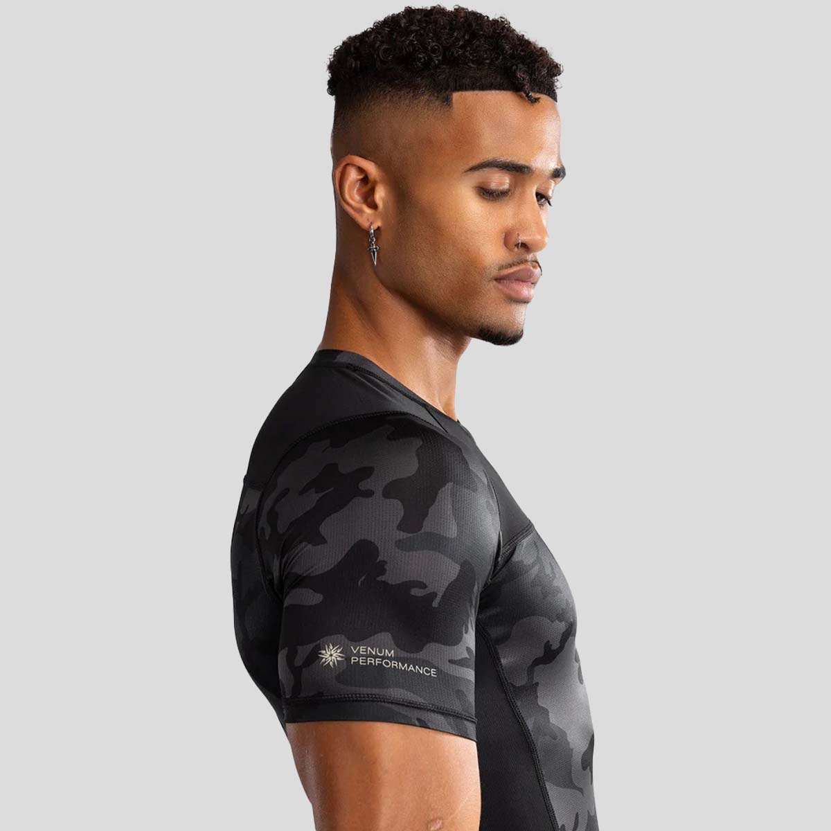 Venum G-Fit Air Short Sleeve Rash Guard Digital Urban Camo