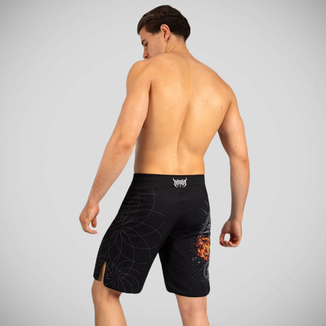 Venum Gladiator 5.0 Fight Shorts Black/Silver