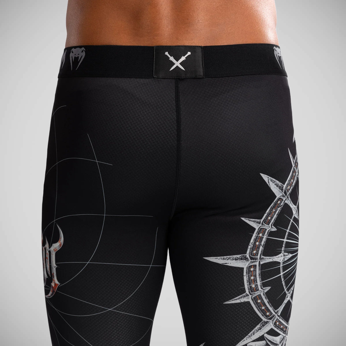 Venum Gladiator 5.0 Spats Black/Silver