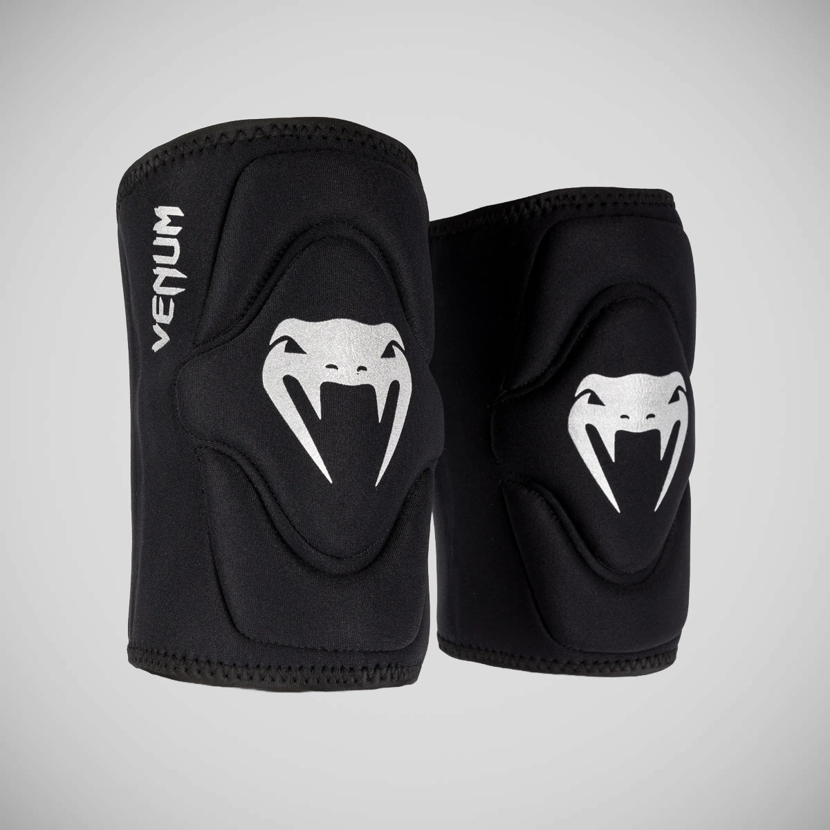 Venum Kontact Gel Knee Pads Black/Silver