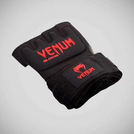 Venum Kontact Gel Quick Hand Wraps Black/Red