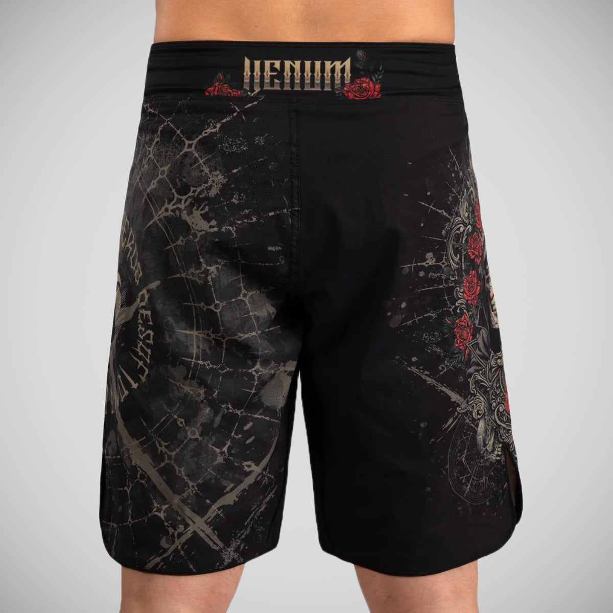 Venum Santa Muerte 5.0 Fight Shorts Black/Gold