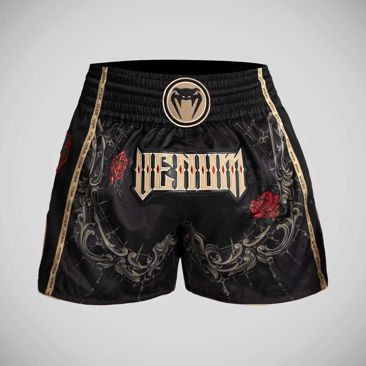 Venum Santa Muerte 5.0 Muay Thai Shorts Black/Gold