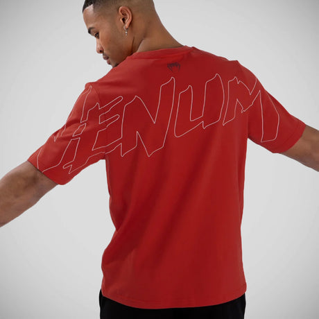 Venum Snake Print T-Shirt Red