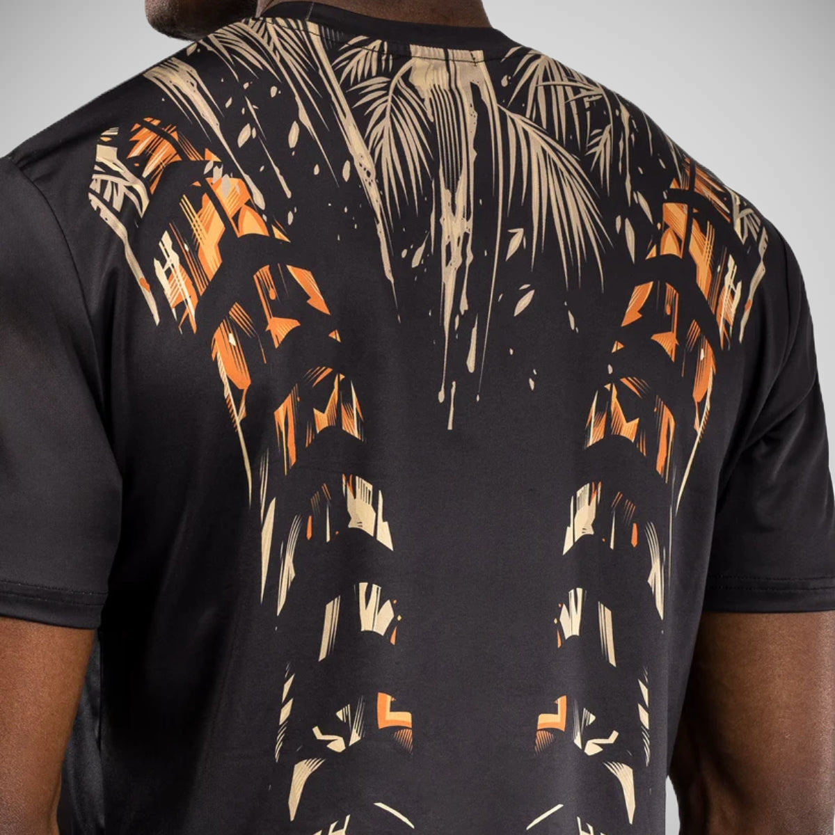 Venum Tiger Dry Tech T-Shirt Black/Orange