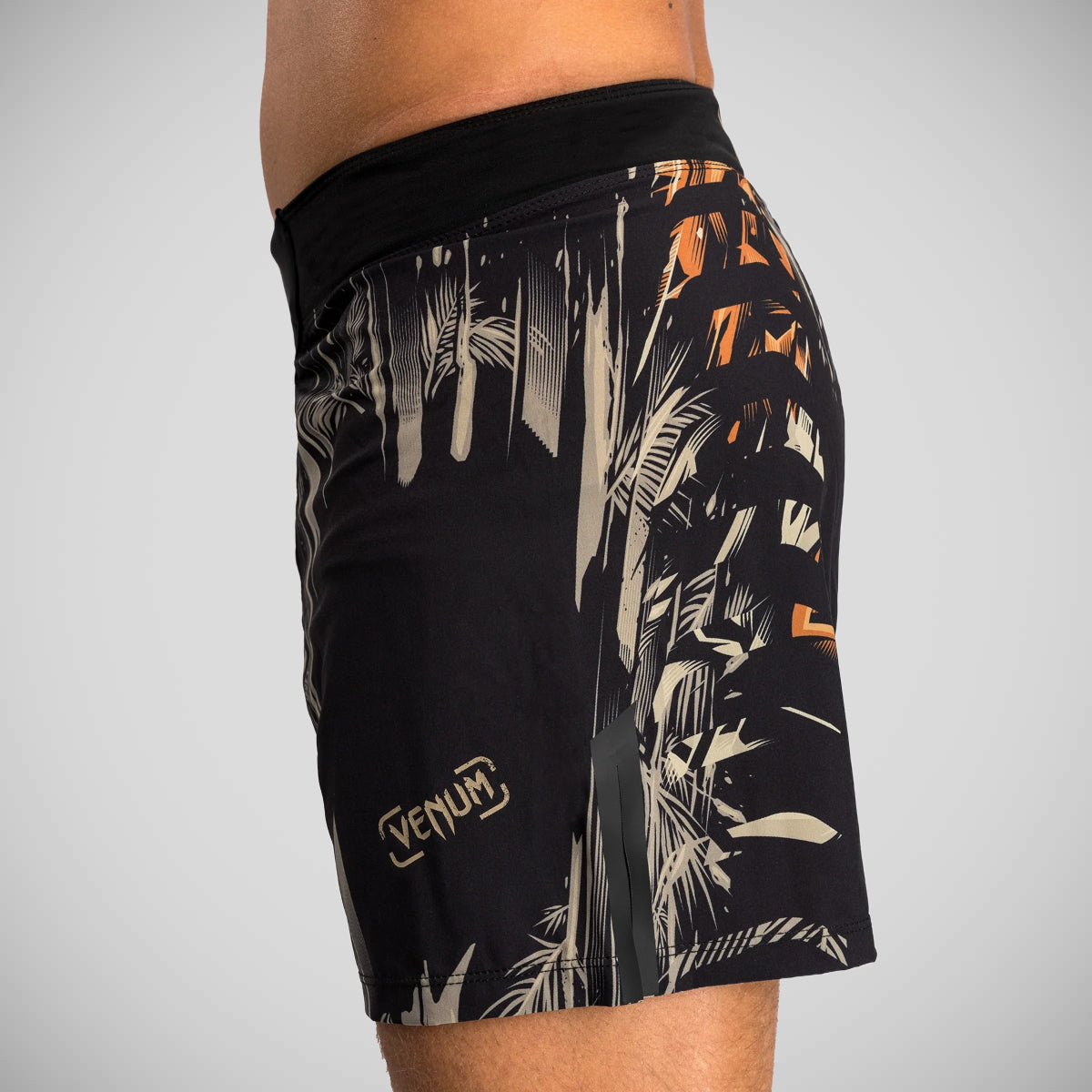 Venum Tiger Fight Shorts Black/Orange