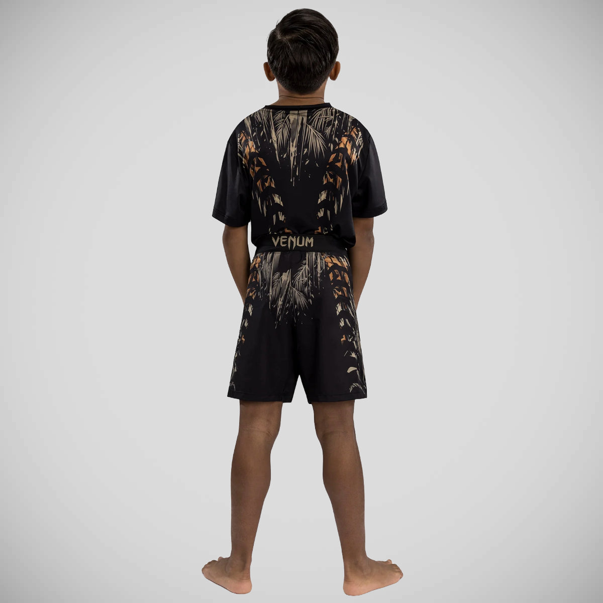 Venum Tiger Kids Fight Shorts Black/Orange