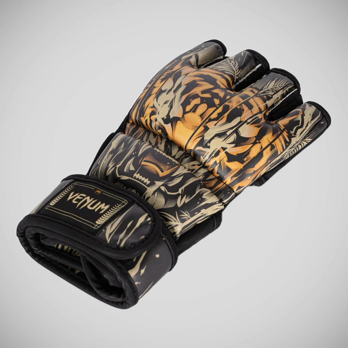 Venum Tiger MMA Gloves Black/Orange