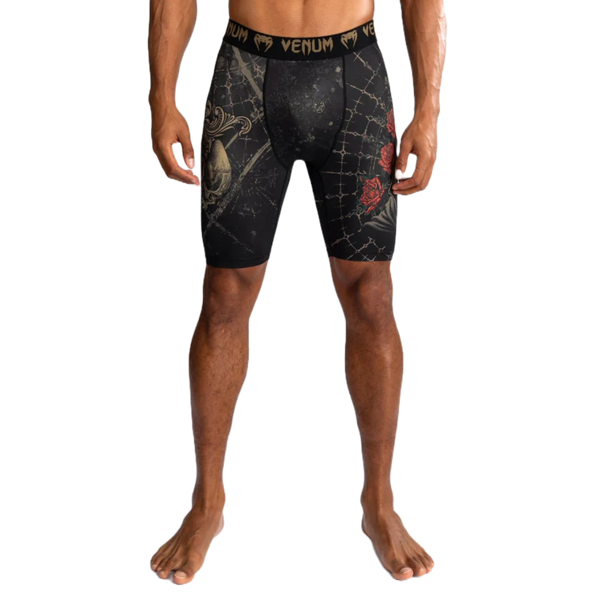 Venum Santa Muerte 5.0 Vale Tudo Shorts Black/Gold