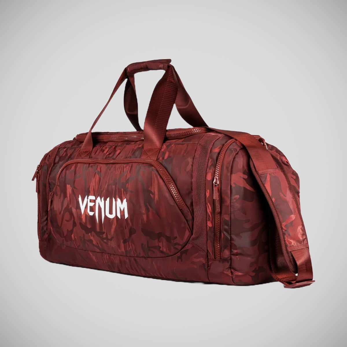 Venum Trainer Lite Sports Bag Camo/Burgundy