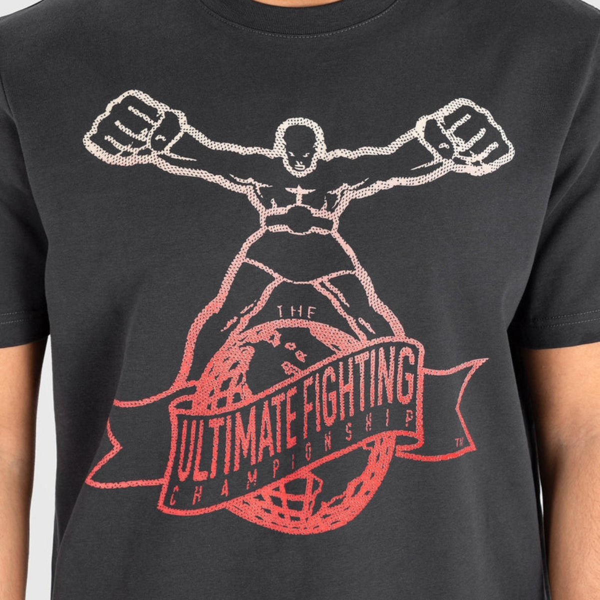 Venum UFC Ulti-Man T-Shirt Grey/Red