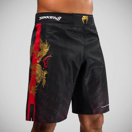 Venum x Tekken 8 Marshall Law Fight Shorts Black/Gold