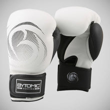White/Black Bytomic Legacy Leather Boxing Gloves