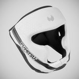 White/Black Fumetsu Alpha Pro Head Guard