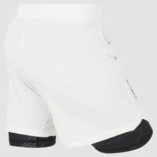 White/Black Fumetsu Icon Womens Dual Layer Fight Shorts