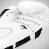 White/Black Venum Elite Boxing Gloves