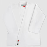 White Bytomic Red Label 7oz Cotton Kids Martial Arts Uniform