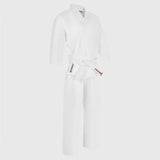 White Bytomic Red Label 7oz Cotton Kids Martial Arts Uniform