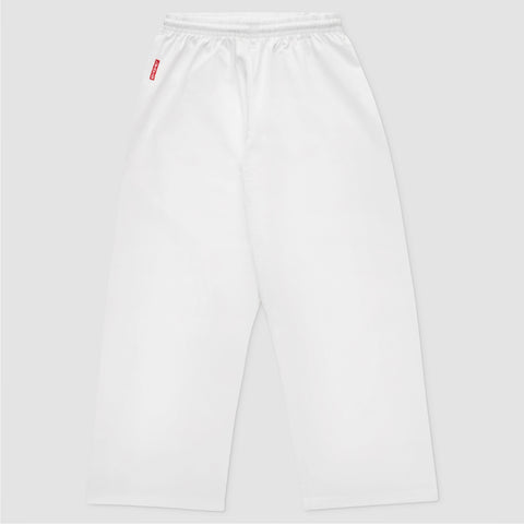 White Bytomic Red Label 7oz Cotton Kids Martial Arts Uniform