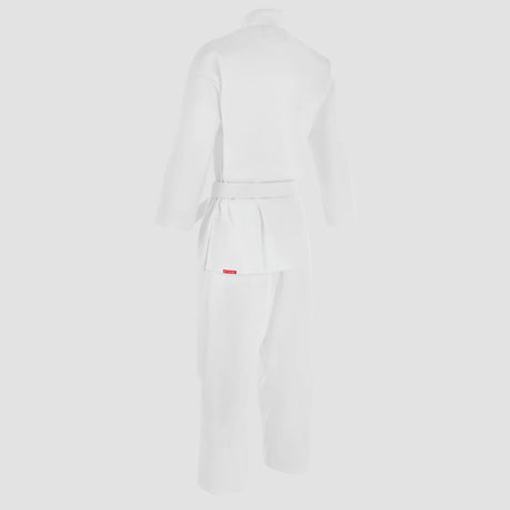 White Bytomic Red Label V-Neck Adult Martial Arts Uniform