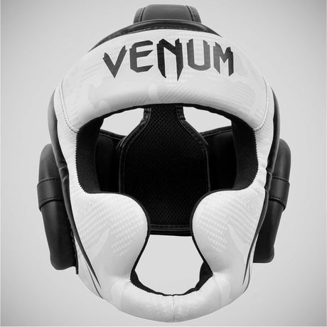 White/Camo Venum Elite Head Guard