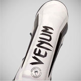 White/Camo Venum Elite Shin Guards