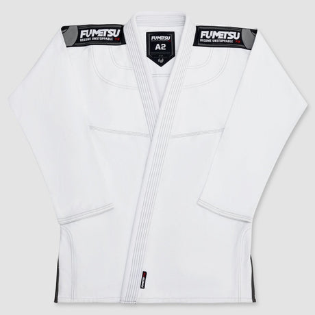 White Fumetsu Shield MK2 Kids BJJ Gi